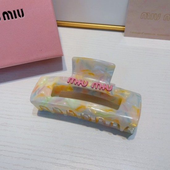 Only 1 item for each color on display Hair ornament 2023SS MIU MIU Miu Miu Only 1 item for each color on display Hair ornament 2023SS MIU MIU Miu Miu